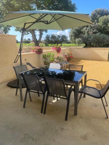 balkon/terras, Mas du Couchant in Suze La Rousse