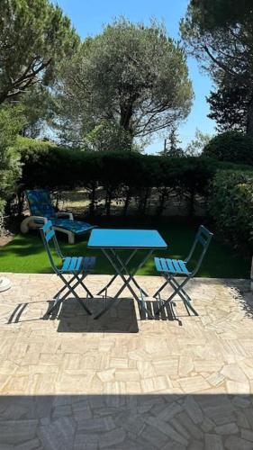 Studio climatisé avec piscine-tennis-parking - Apartment - Villeneuve-Loubet