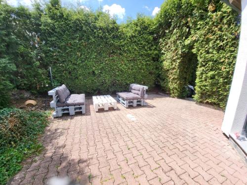 花園, Wohnung in Crailsheim/Satteldorf in 克賴爾斯海姆