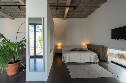 B&B Amberes - Loft van 90 m² met grote binnentuin. - Bed and Breakfast Amberes