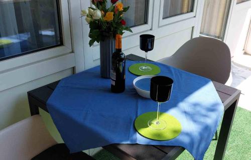 ระเบียง/ชานเรือน, Ferienwohnung 90 m2 in Sulzbach 2 Minuten Fußweg zum Krankenhaus in ซัลซ์บาค