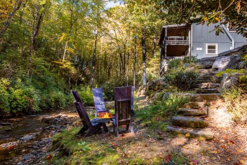 By the Creek near Lake Toxaway