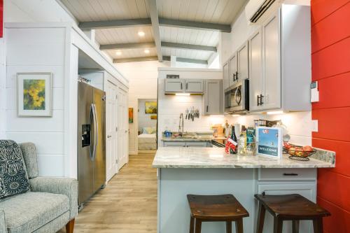 Chic Flat Rock Tiny Home with Community Pool Access!