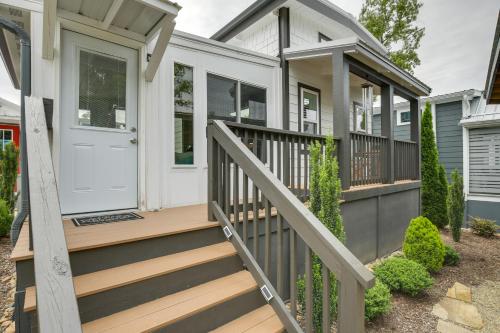 Chic Flat Rock Tiny Home with Community Pool Access!