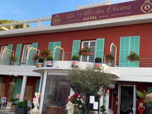 Hôtel La Villa des Oliviers - Hôtel - Cagnes-sur-Mer