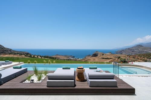 Villa 7 Seas - With Amazing View - Crete