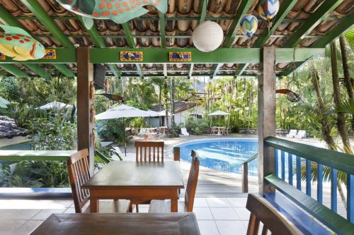 Restaurant, Hotel Aldeia de Sahy in Sao Sebastiao (Sao Paulo)