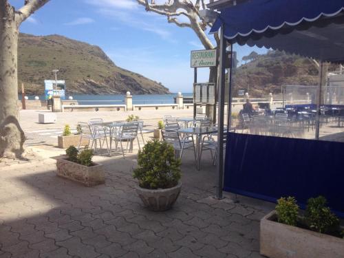 Étterem, Hotel la Masia in Portbou