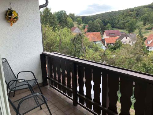 Balcony/terrace, Gastehaus Lutzelbach in Breuberg