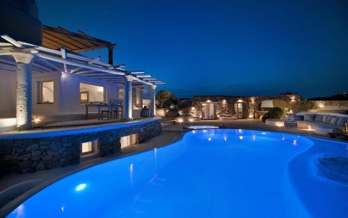 7 bedrooms villa at Platis Gialos 800 m away from the beach with sea view private pool and enclosed garden