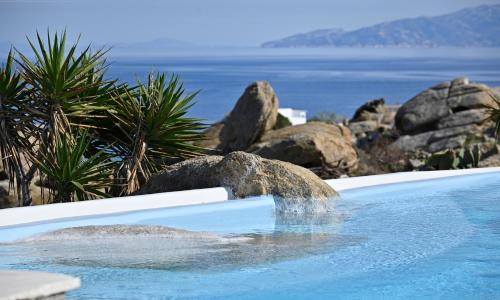 7 bedrooms villa at Platis Gialos 800 m away from the beach with sea view private pool and enclosed garden