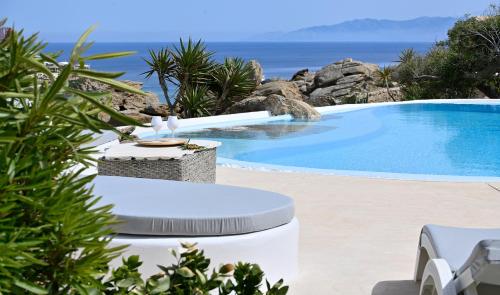 7 bedrooms villa at Platis Gialos 800 m away from the beach with sea view private pool and enclosed garden