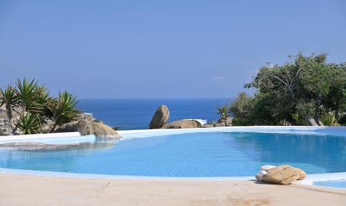 7 bedrooms villa at Platis Gialos 800 m away from the beach with sea view private pool and enclosed garden