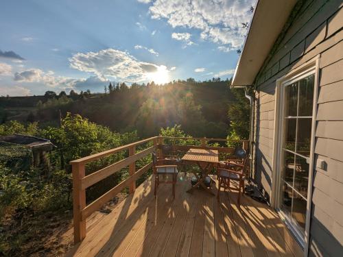 Ruhiges Ferienhaus mit Sauna: Hellaberg III in Langenbach, Deutschland