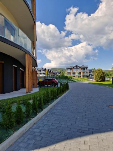 Hotelli välisilme, Apartament Trzy Rysie "Laguna Beskidów" (Apartament Trzy Rysie "Laguna Beskidow") in Zarzecze
