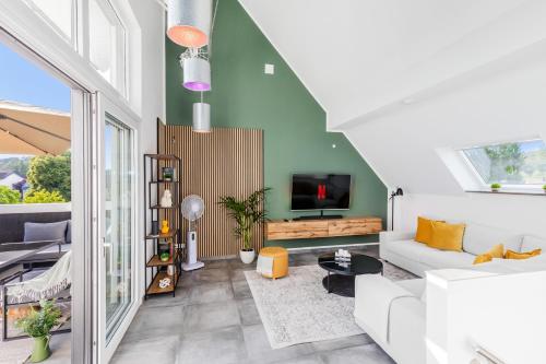 CozyQuarter: Suite mit Workstation - Nähe: Bonn & Flughafen - Apartment - Siegburg