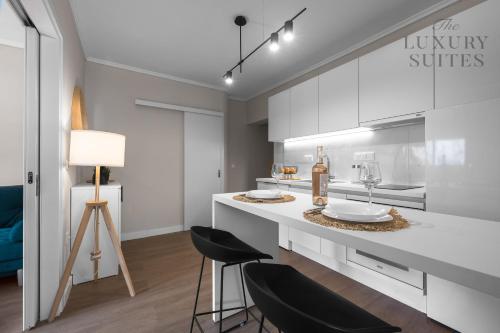 кухня, Nephele, The Luxury Suites in Солун