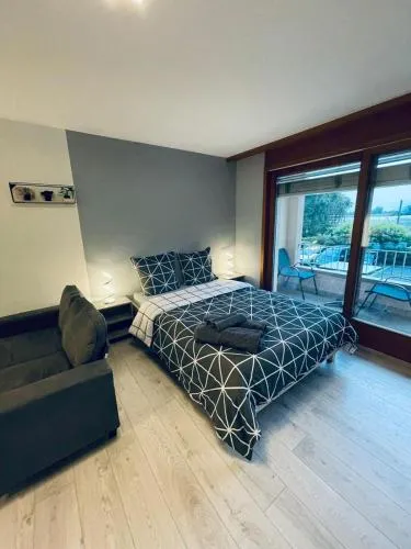 Studio de vacances aux Bains de Saillon in Saillon, Schweiz