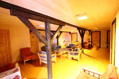 Közös társalgó / TV, Lofoten Rorbuhotell in Sorvagen