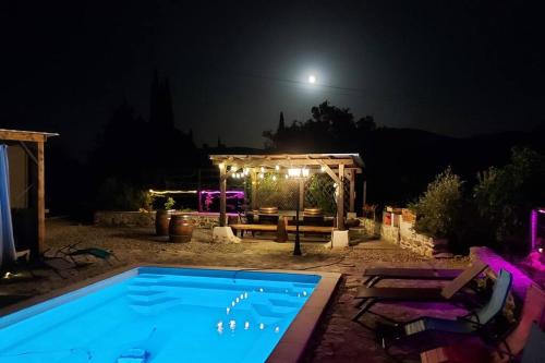 Le P'tit Gîte Gardéchois, piscine Ardèche - 12pers