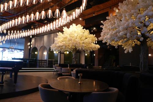 레스토랑, Dream Island Spa & Health Resort in 아인 주림