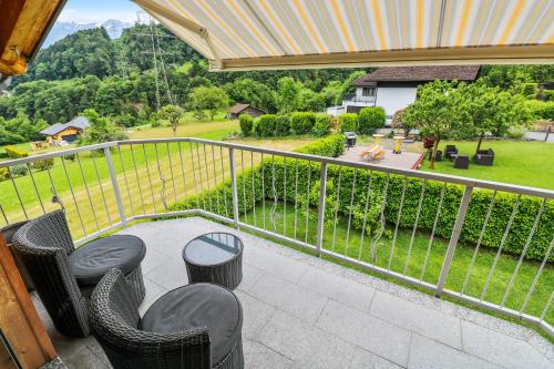 Balkons/terase, Logement avec vue sur la plaine in Vala Diljēza