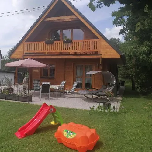 Blockbohlenhaus "Steiner Lodge" in Steinen, Deutschland