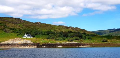 Isle of Carna, secluded Scottish Island, Loch Sunart