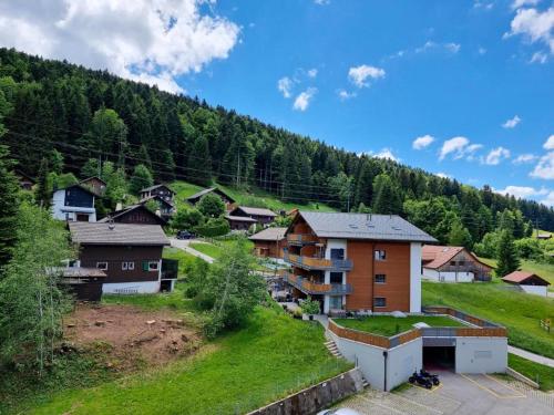  2 bedrooms appartement at Chatel Saint Denis 100 m away from the slopes with enclosed garden and wifi in Châtel-Saint-Denis
