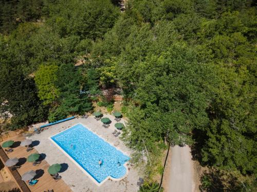 Viesnīcas āriene, Huttopia Gorges du Tarn in Les Vignes (Languedoc-Roussillon)