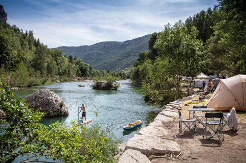 Huttopia Gorges du Tarn - Camping - Massegros-Causses-Gorges