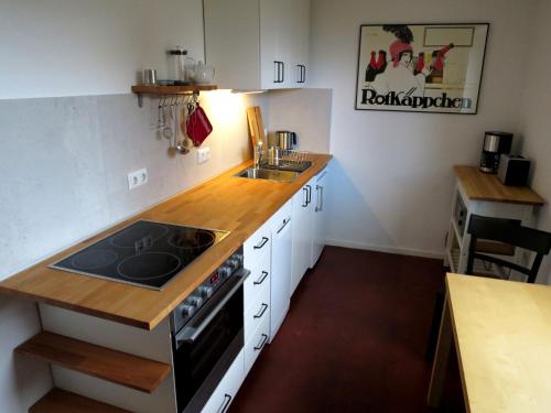 virtuve, Ferienwohnung Butterbirne in Niedergorsdorf