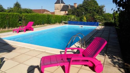 Maison d'une chambre avec piscine partagee jardin clos et wifi a Frayssinet le Gelat