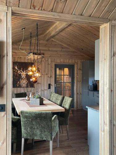 keuken, Hjemmekoselig hytte på Rauland (Hjemmekoselig hytte pa Rauland) in Rauland