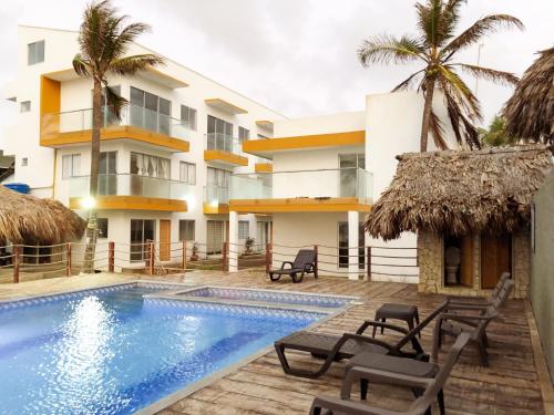 Peldbaseins, Dúplex de lujo con vista al mar - San Bernardo del Viento (Duplex de lujo con vista al mar - San Bernardo del Viento) in San Bernardo del Viento