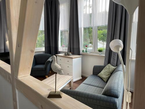 Uitzicht, Pension Villa Frohsinn Sellin auf Rugen in Ostseebad Sellin