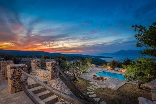 Villa Viva Brac - Pool - Meerblick