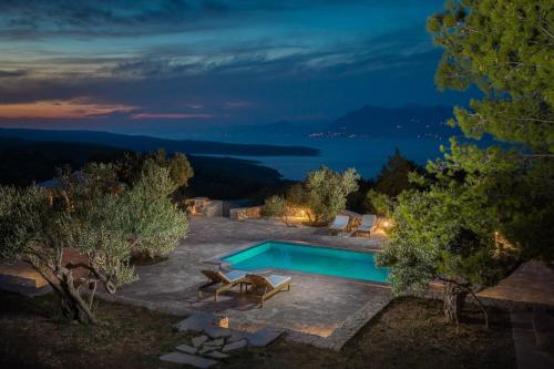 Villa Viva Brac - Pool - Meerblick