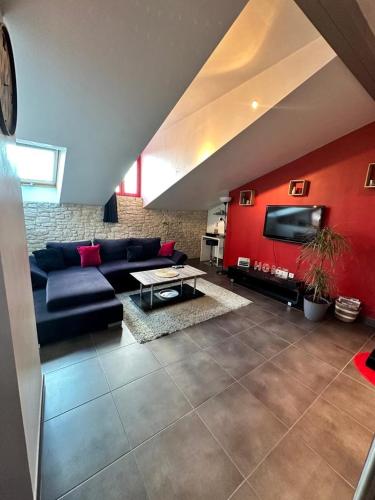 Appart en duplex climatisé cœur de ville