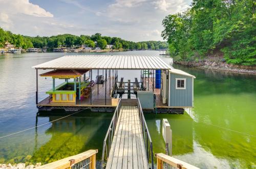 Waterfront Home with Views and Dock in Sunrise Beach!