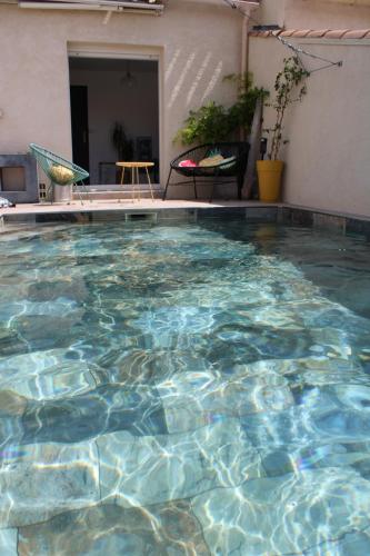 Villa avec piscine 200m de la plage - Location, gîte - Mauguio