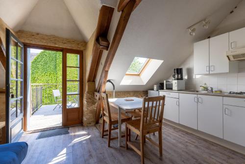 Kitchen, Domaine Les Maurelles in Milhac
