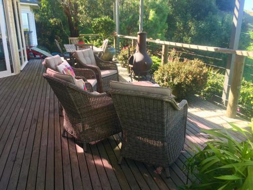 Erkély/terasz, Llarrinda Bed & Breakfast in Foster