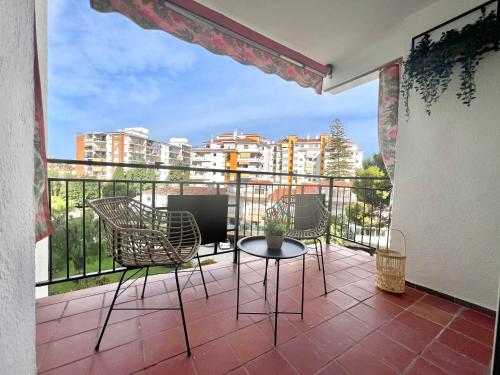 Cozy and quiet, pax7 Los Boliches, 3d, 2b, pool and close to the beach