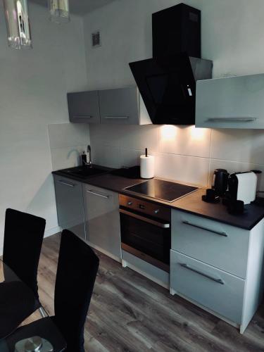 Køkken, Apartament z parkingiem in Pyskowice