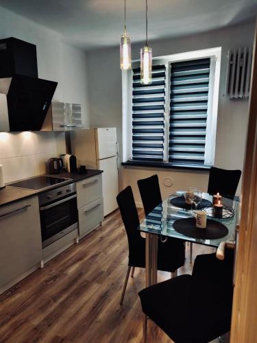 Køkken, Apartament z parkingiem in Pyskowice