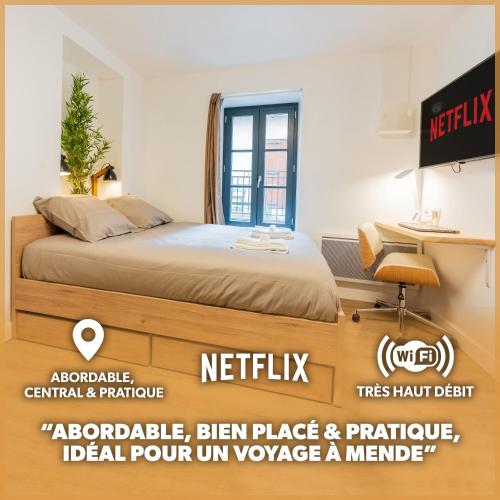 Appartements Le Cocon - Netflix/Wifi Fibre - Sejour Lozere