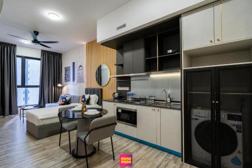 Kitchen, Millerz Square Suite By Mana-Mana near Taman Desa Medical Centre