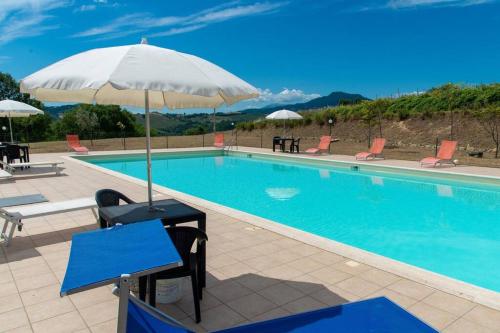 L'Aurora B&B - Rural Villa With Private Pool & Panoramic View Near Montelparo