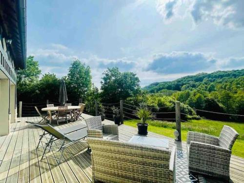 Maison en pleine nature avec vue exceptionnelle cottage Lessard-et-le-Chêne